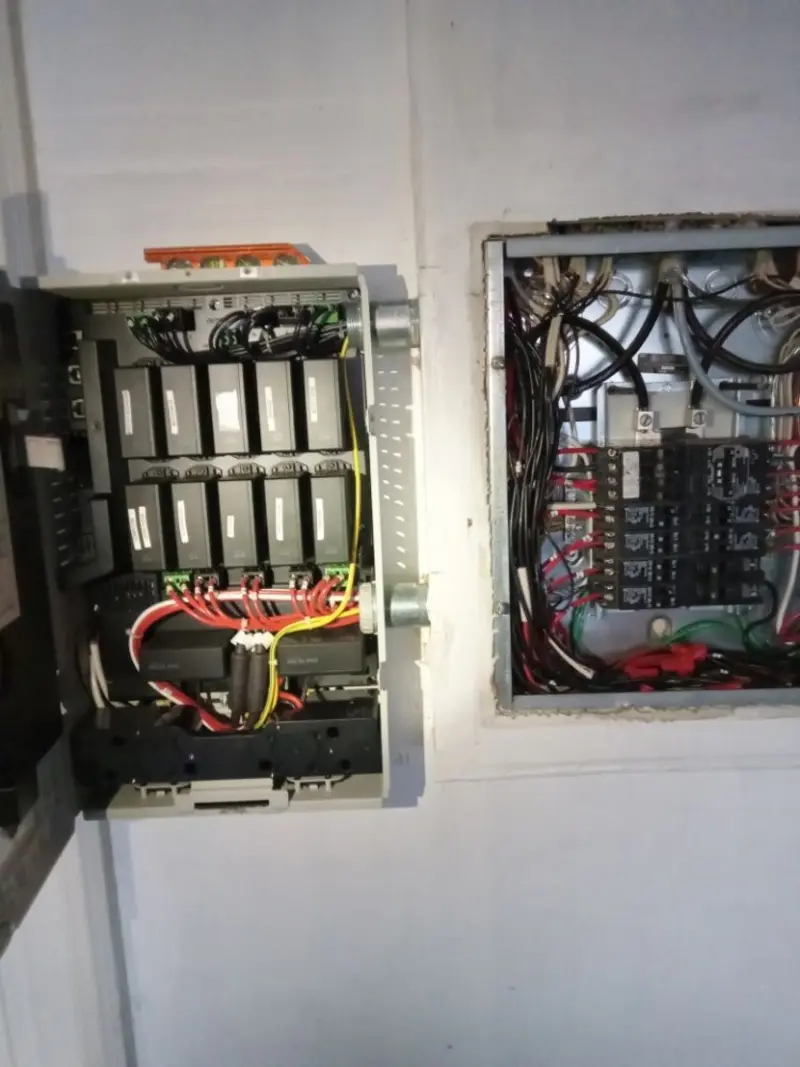 Electrical panel upgrade completed for Indoor Lighting Installation in East Haddam
